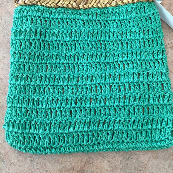 NWT Blue Miami straw handbag - Picture 4 of 15